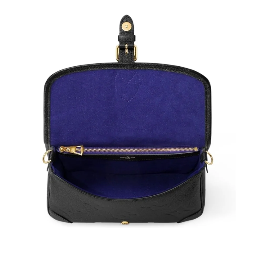Louis Vuitton Black Empreinte Leather Diane NM Bag